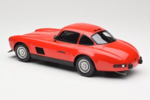 Mercedes 300 SL AMG Piros Otto 1:18 OT311 Gyanta – 5. kép a 6-ből