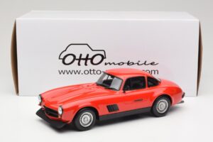 Mercedes 300 SL AMG Piros Otto 1:18 OT311 Gyanta – 6. kép a 6-ből