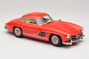 Mercedes 300 SL Gullwing Piros Minichamps 1:18 180039001 Fém – 6. kép a 8-ből