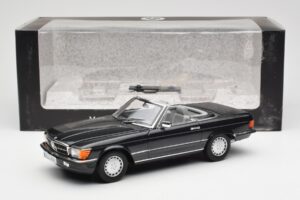 Mercedes 300 SL R107 Fekete Pearl Dealer Kiadás Norev 1:18 B66040678 Fém – 10. kép a 10-ből