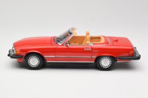 Mercedes 300 SL R107 Piros Norev 1:18 B66040623 Fém – 4. kép a 8-ből