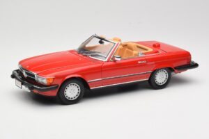Mercedes 300 SL R107 Piros Norev 1:18 B66040623 Fém