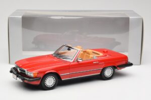 Mercedes 300 SL R107 Piros Norev 1:18 B66040623 Fém – 8. kép a 8-ből