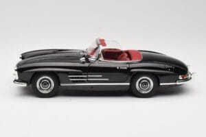Mercedes 300 SL W198 Roadster Fekete Minichamps 1:18 180039036 Fém – 4. kép a 8-ből