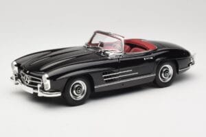 Mercedes 300 SL W198 Roadster Fekete Minichamps 1:18 180039036 Fém