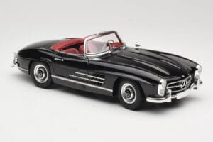 Mercedes 300 SL W198 Roadster Fekete Minichamps 1:18 180039036 Fém – 6. kép a 8-ből
