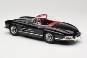 Mercedes 300 SL W198 Roadster Fekete Minichamps 1:18 180039036 Fém – 7. kép a 8-ből