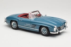 Mercedes 300 SL W198 Roadster Kék Minichamps 1:18 180039035 Fém – 6. kép a 8-ből