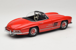 Mercedes 300 SL Roadster Piros Minichamps 1:18 180039031 Fém – 3. kép a 8-ből