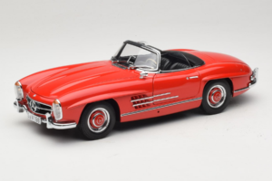 Mercedes 300 SL Roadster Piros Minichamps 1:18 180039031 Fém
