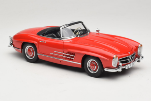 Mercedes 300 SL Roadster Piros Minichamps 1:18 180039031 Fém – 6. kép a 8-ből
