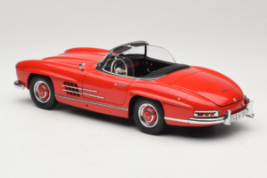Mercedes 300 SL Roadster Piros Minichamps 1:18 180039031 Fém – 7. kép a 8-ből