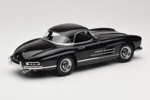Mercedes 300 SL W198 Roadster With Hardtop Fekete Minichamps 1:18 180039040 Fém – 3. kép a 8-ből