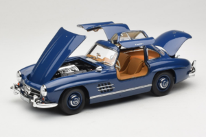 Mercedes 300 SL W198 Kék Norev 1:18 183852 Fém – 2. kép a 8-ből