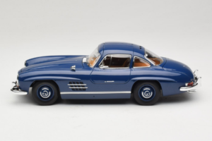 Mercedes 300 SL W198 Kék Norev 1:18 183852 Fém – 4. kép a 8-ből