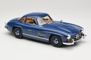 Mercedes 300 SL W198 Kék Norev 1:18 183852 Fém – 6. kép a 8-ből