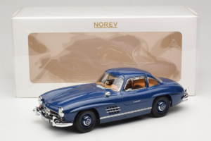 Mercedes 300 SL W198 Kék Norev 1:18 183852 Fém – 8. kép a 8-ből