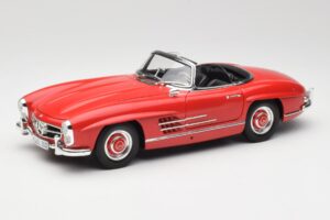 Mercedes 300 SL W198 Roadster Piros Merevfedeles Minichamps 1:18 180039041 Fém