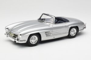 Mercedes 300 SL W198 Roadster Silver Metallic Minichamps 1:18 180039030 Fém