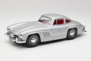 Mercedes 300 SL W198 Gullwing Silver Szürke Bburago 1:18 3513 Fém