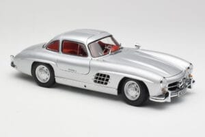 Mercedes 300 SL W198 Gullwing Ezüst Metál Minichamps 1:18 B66040379 Fém – 6. kép a 8-ből