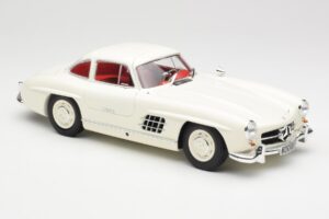 Mercedes 300 SL W198 Fehér Minichamps 1:18 180039006 Fém – 6. kép a 8-ből