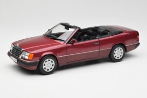 Mercedes 300CE-24 A124 Kabrió Almandine Piros Metál Norev 1:18 B66040616 Fém