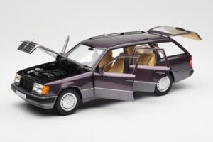 Mercedes 300D S124 T-Model Bornit Dealer Kiadás Norev 1:18 B66040701 Fém – 2. kép a 8-ből