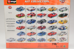 Mercedes 300SL Roadster Ezüst Bburago 1:18 7043 Fém – 3. kép a 4-ből