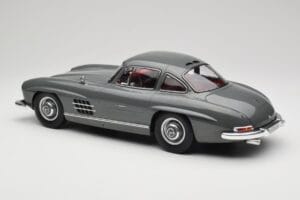 Mercedes 300SL W198 Gullwing Graphite Grey Norev 1:12 123852 Fém – 5. kép a 6-ből