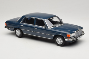 Mercedes 350 SEL W116 Hansa Blue Norev 1:18 183976 Fém – 6. kép a 8-ből