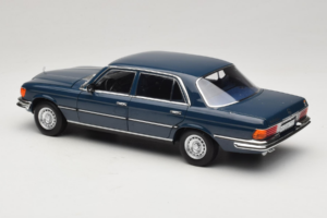 Mercedes 350 SEL W116 Hansa Blue Norev 1:18 183976 Fém – 7. kép a 8-ből