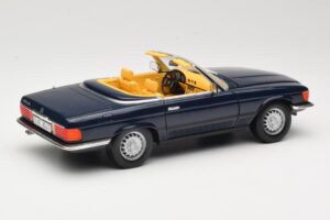Mercedes 350 SL R107 Sötétkék Sun Star 1:18 MB003 Fém – 3. kép a 8-ből