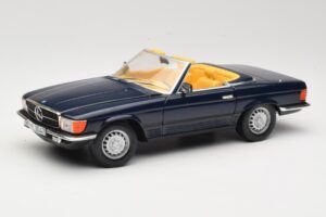 Mercedes 350 SL R107 Sötétkék Sun Star 1:18 MB003 Fém
