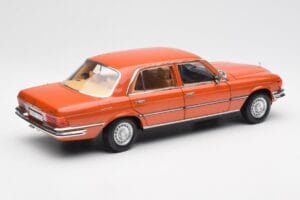 Mercedes 450 SEL 6.9 W116 Narancssárga Metallic Norev 1:18 183459 Fém – 3. kép a 8-ből