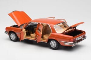 Mercedes 450 SEL 6.9 W116 Narancssárga Metallic Norev 1:18 183459 Fém – 5. kép a 8-ből