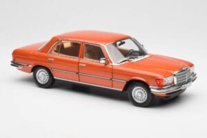 Mercedes 450 SEL 6.9 W116 Narancssárga Metallic Norev 1:18 183459 Fém – 6. kép a 8-ből