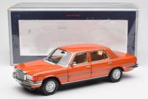 Mercedes 450 SEL 6.9 W116 Narancssárga Metallic Norev 1:18 183459 Fém – 8. kép a 8-ből