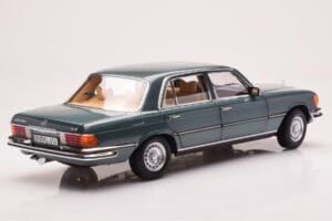 Mercedes 450 SEL 6.9 W116 Petrol Metál Norev 1:18 183974 Fém – 3. kép a 8-ből