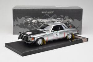 Mercedes 450 SLC 5.0 C107 #4 B. Waldegard / H. Thorszelius Rally Bandama 1979 Minichamps 1:18 107793204 Gyanta – 6. kép a 6-ből