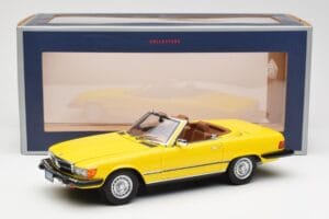 Mercedes 450SL R107 Sárga US Version Norev 1:18 183727 Fém – 9. kép a 9-ből