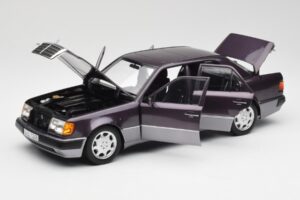Mercedes 500 E W124 Bornit Metallic Norev 1:18 183948 Fém – 2. kép a 8-ből