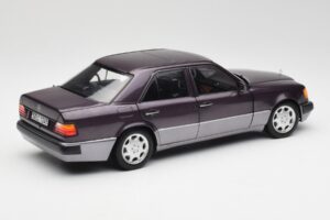 Mercedes 500 E W124 Bornit Metallic Norev 1:18 183948 Fém – 3. kép a 8-ből