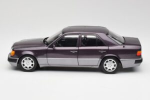 Mercedes 500 E W124 Bornit Metallic Norev 1:18 183948 Fém – 4. kép a 8-ből