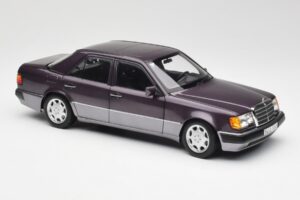 Mercedes 500 E W124 Bornit Metallic Norev 1:18 183948 Fém – 6. kép a 8-ből