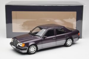 Mercedes 500 E W124 Bornit Metallic Norev 1:18 183948 Fém – 8. kép a 8-ből