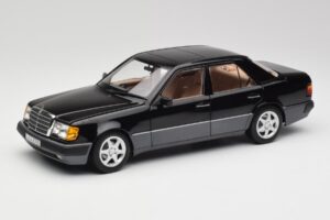 Mercedes 500E W124 Fekete Limitált Kiadás Norev 1:18 183949 Fém