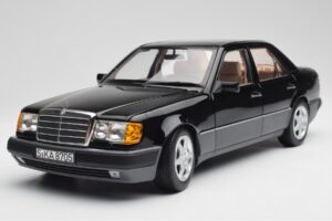 Mercedes 500E W124 Fekete Limitált Kiadás Norev 1:18 183949 Fém – 9. kép a 12-ből