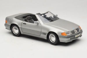Mercedes 500SL R129 Ezüst Tchibo 1:18 TC001 Fém – 6. kép a 8-ből