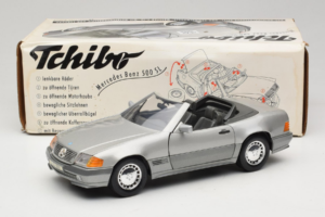Mercedes 500SL R129 Ezüst Tchibo 1:18 TC001 Fém – 8. kép a 8-ből